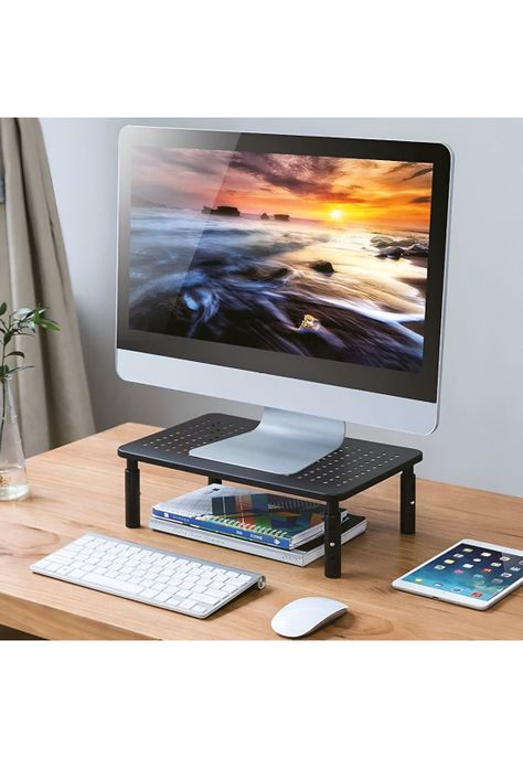 Base para soportar Monitor Ajustable 12 KG Max Aluminum Desk-4