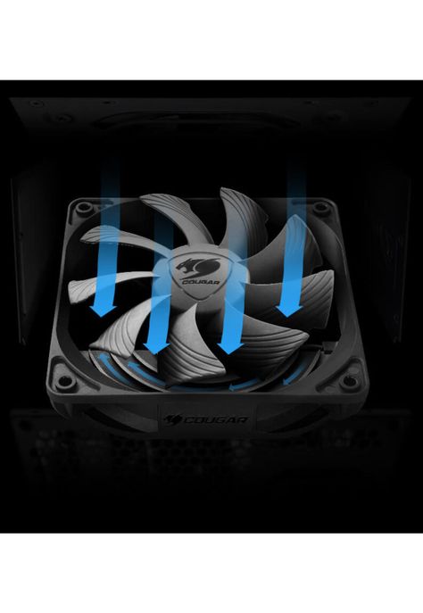 Fuente de Poder Gamer ATX Cougar XTC 600W Plus 80 High Power-8