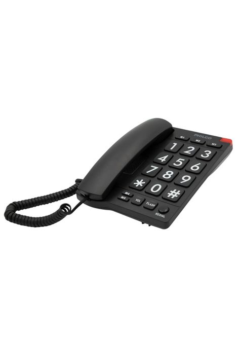 Telefono de Red Fija Adulto Mayor con Números Grandes 170BK-2