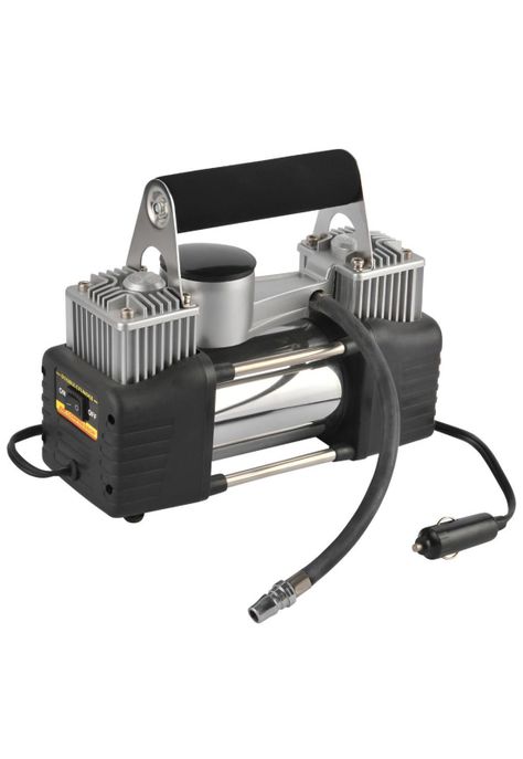 Compresor de Aire para Autos 12V Doble Cilindro 150 PSI Max-0