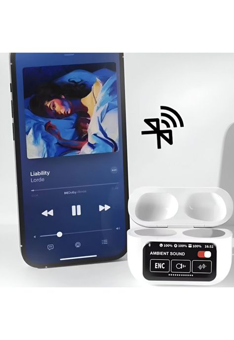 Audífonos In Ear TWS con Display LED Smart Touch FD-T9 + ANC-5
