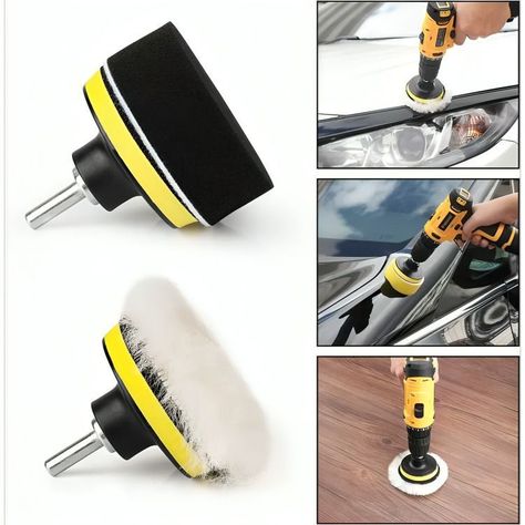 Kit De 11 Piezas Esponjas Pulir Almohadillas Para Auto-2