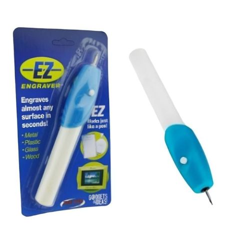 LAPIZ GRABADOR TALLADOR DE VIDRIO PARA MADERA,METAL,PLASTICO A PILA -0