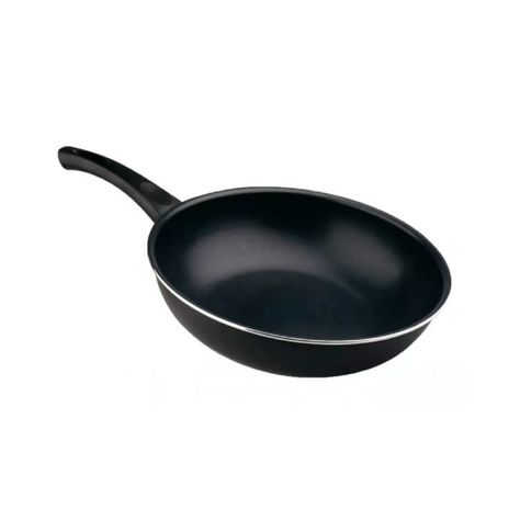 WOK  22 CM MANGO NEGRO-0