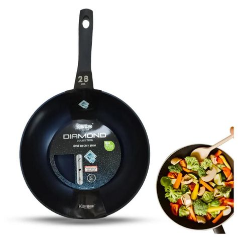SARTEN WOK 28CM DIAMOND KEEP-1