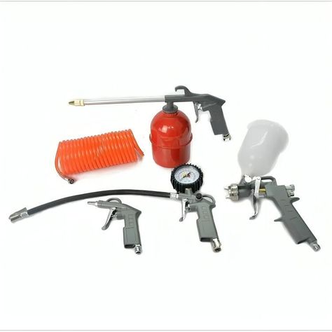 Kit Pistola Compresor 5 Piezas The Best-2