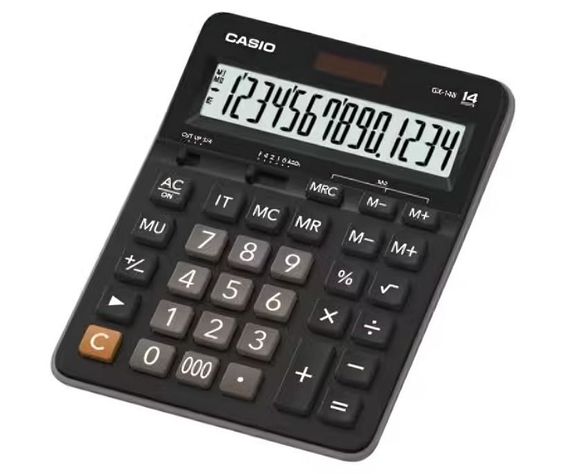 Calculadora CASIO 8 diguitos GX-14B-1