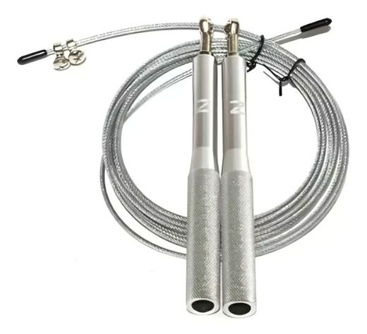 Cuerda Saltar Velocidad Aluminio Ajustable-0