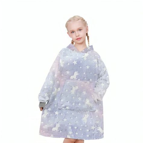 Polerón De Franela Con Capucha Para Niños Luminoso Diseños-0