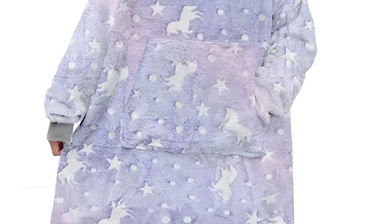 Polerón De Franela Con Capucha Para Niños Luminoso Diseños-1