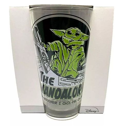 Vaso De Vidrio Star Wars Serie Beby Yoda The Mandalorian-2