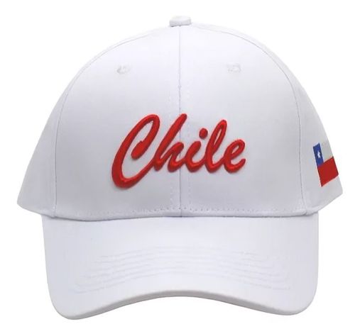 Gorro Jockey Chile Blanco-0