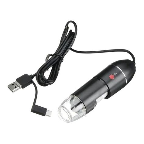 Microscopio Digital Usb 500x / 8 Led-0