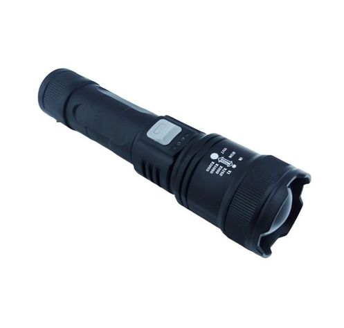 LINTERNA LED 1 LED CON ZOOM MOD L39 PVC RECARGABLE USB-0