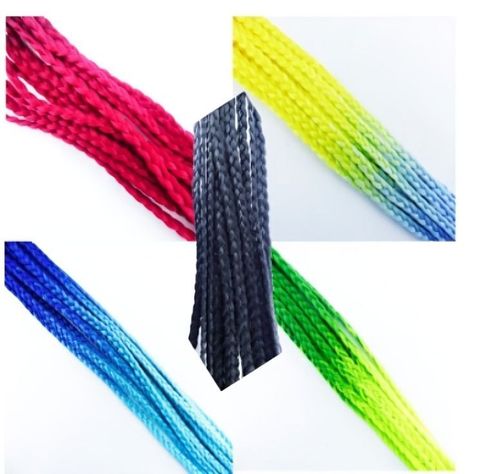 TRENZAS PARA CASCO DE MOTO CON VENTOSA DISPONIBLE EN 5 COLORES-2