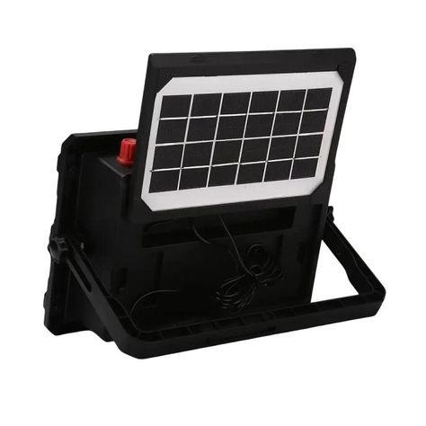 Proyector Reflector Led Con Panel Solar Desmontable 300w-1