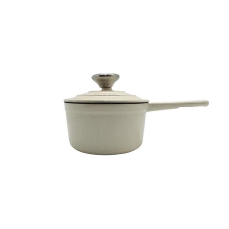 CACEROLA IRON CAST 16CM WHITE KEEP-0