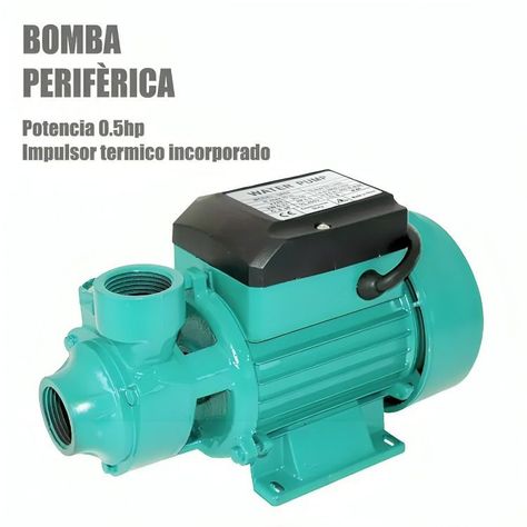 Bomba De Agua Periférica 0.5hp 35l/min Qb60 220v-3