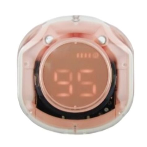 AUDIFONO TRU WIRELESS BLUETHOOTH CON PANTALLA ULTRAPOD ROSADO-0