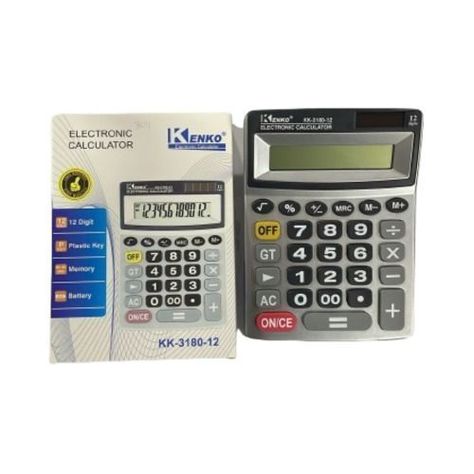 Calculadora electrónica de escritorio KK-3180-12-0