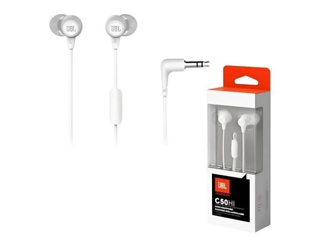 AUDIFONO JBL IN EAR C50HI BLANCO-0