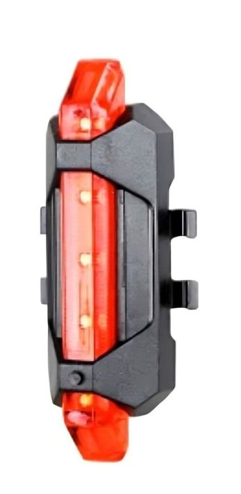 SET LUZ BICI DELANTERA Y TRASERA LED MOD 7188 USB RECARGABLE BLISTER-0