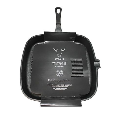 SARTEN CUADRADO WAYU IRON CAST-1