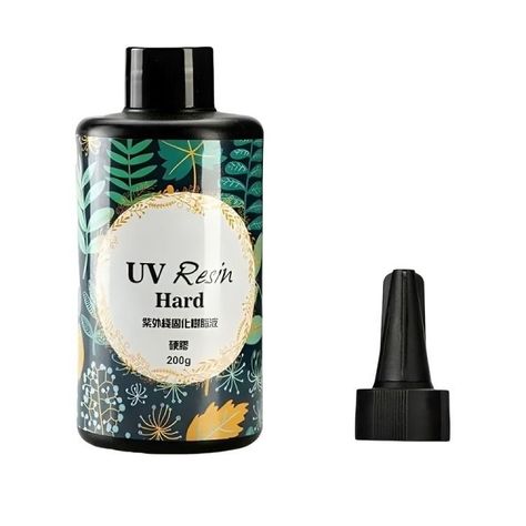 Resina Uv 200g Crystal De Secado Rapido-0