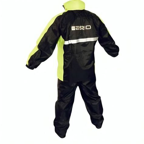 TRAJE DE LLUVIA PARA MOTO AXIO BI-COLOR  REFLECTANTE VERDE-0