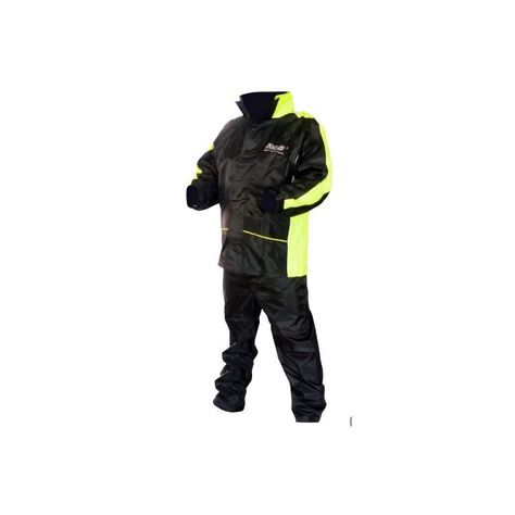 TRAJE DE LLUVIA PARA MOTO AXIO BI-COLOR  REFLECTANTE VERDE-1