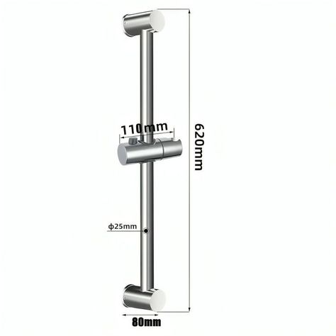 Barra Soporte Para Ducha Telefono Deslizante Adaptable-1