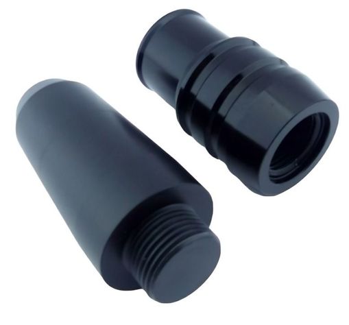 TOPE ANTI-CAIDA PARA MOTO CALIDAD CNC SET X 1 PCS NEGRO-1