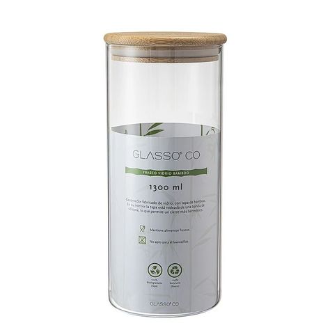 CONTENEDOR TAPA BAMBOO 1.3L-0