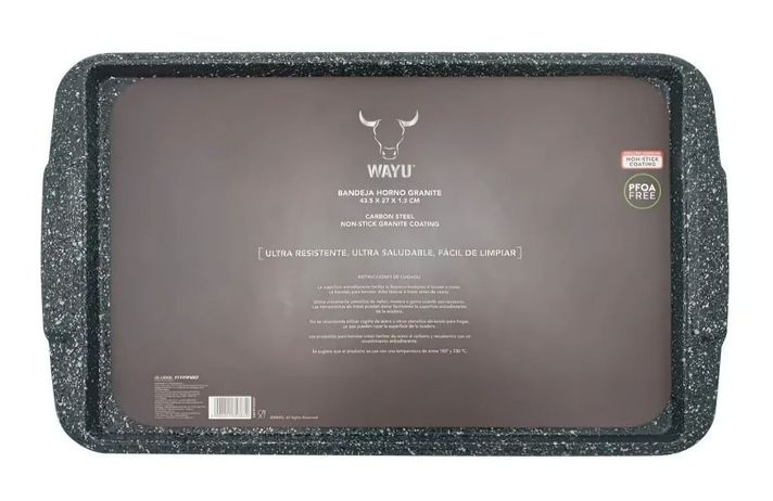 BANDEJA HORNO ANTIADHERENTE GRANITE WAYU-0