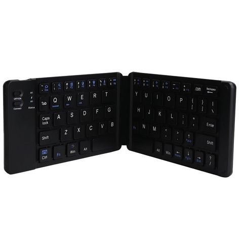 Mini Teclado Inalambrico Plegable Portatil Bluetooth-0