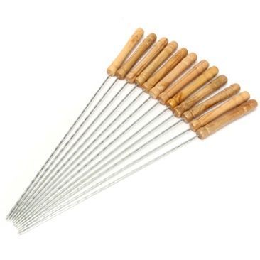 Pack x 12 Pinchos Anticuchos Brochetas Asados/ Barbacoa 30cm-0