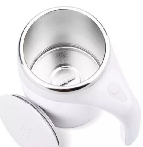 Taza Magnética Automática Acero Inoxidable Mezclador Térmico-0