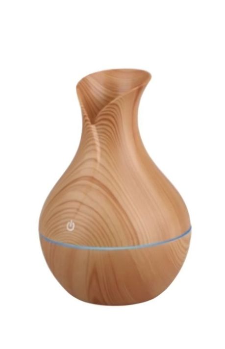 HUMIDIFICADOR MOD.JARRON FT-036C/KJR036 MADERA CON LED USB -0