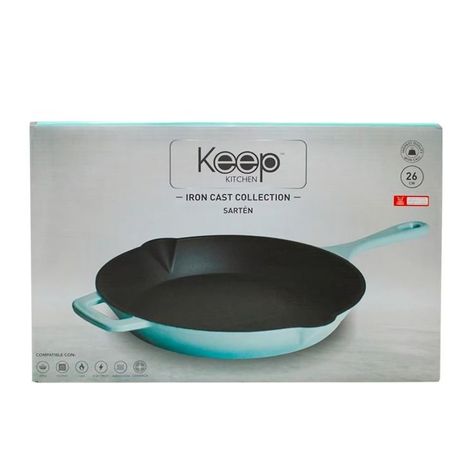 SARTÉN IRON CAST 26 CM MINT KEEP-3