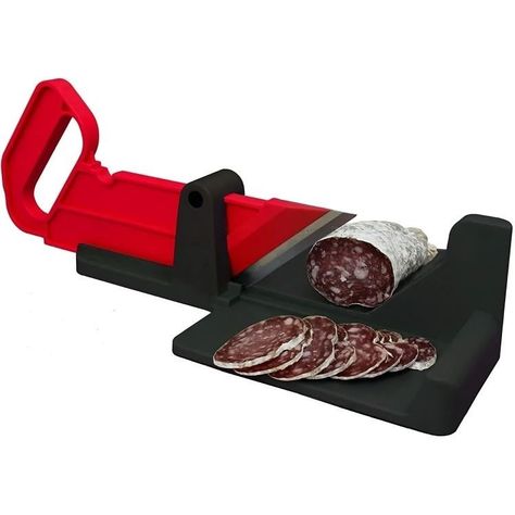 Mini rebanadora Manual Cortador de embutidos Cocina -0