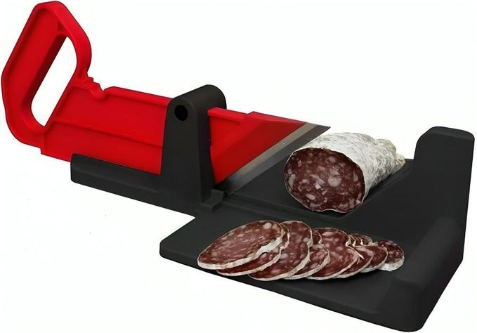 Mini rebanadora Manual Cortador de embutidos Cocina -3
