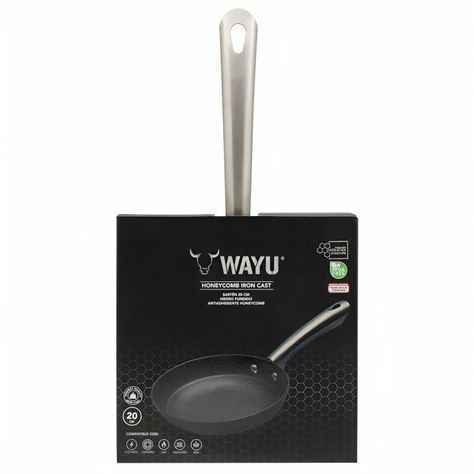 SARTEN 20 cm IRON CAST HONEYCOMB WAYU-3