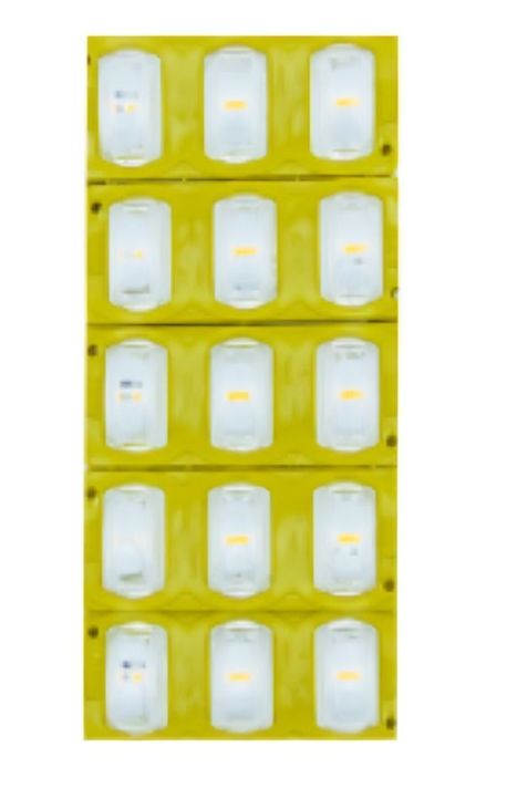 TIRA LED PLACA X 3 LED LUPA SET X 10 PCS CON ADHESIVO DISPONIBLE EN ambar-0