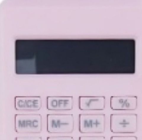 SET X 2 CALCULADORA MINI  8 DIGITOS Color Rosado-2