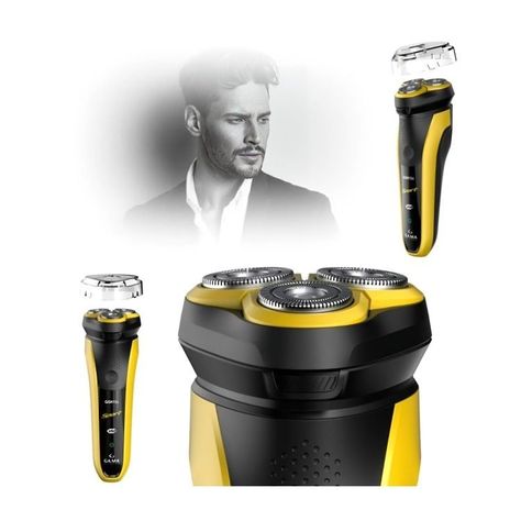 AFEITADORA GSH986 SPORT AMARILLO-1