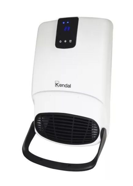 Termoventilador de Baño Kendal Khb-2005 Con Brazo secatoallas-0
