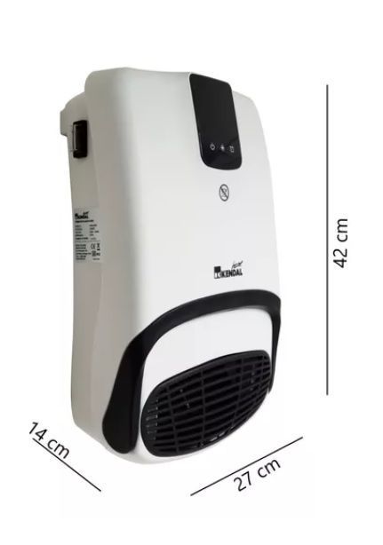Termoventilador de Baño Kendal Khb-2005 Con Brazo secatoallas-2