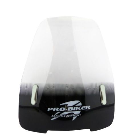 CUBRE VIENTO PARA MOTO CHICO PROBIKER BORDE PIGMENTADO NEGRO -0
