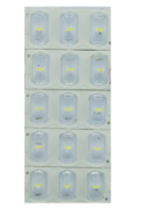 TIRA LED PLACA X 3 LED LUPA SET X 10 PCS CON ADHESIVO DISPONIBLE EN TRANSPARENTE-0
