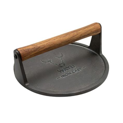 PRENSA REDONDA 18CM IRON CAST WAYU-0